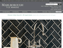 Tablet Screenshot of marlboroughtiles.com